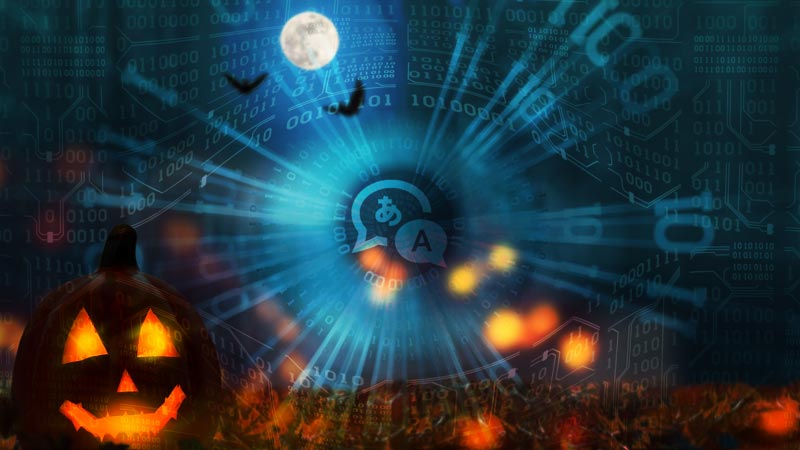October 2021 Newsletter image: Halloween Tech Ideas 