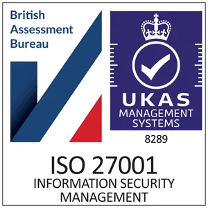 ISO 27001 Accreditation Badge