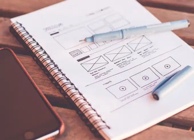 Wireframe drawing